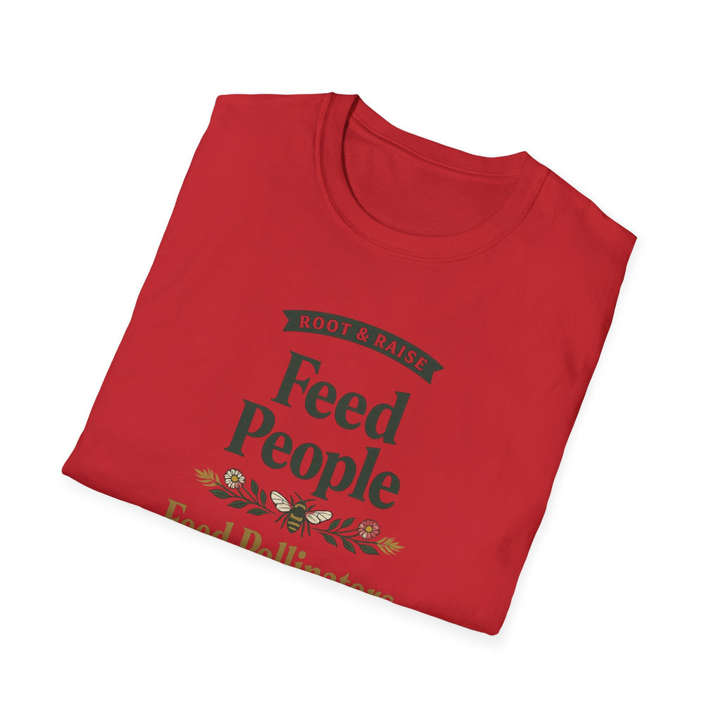 Feed People Feed Pollinators T-Shirt - Vintage