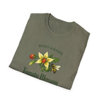 Tomato Blossom Pollinated By Bees T-Shirt