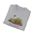 Inflation? I Grow My Own Tomatoes T-Shirt - Light