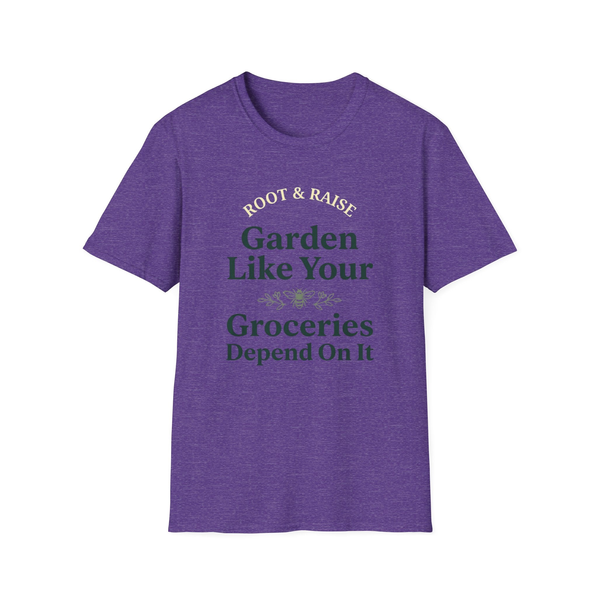 Garden Like Your Groceries Depend On It T-Shirt - Vintage