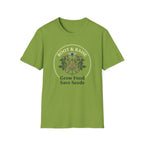 Grow Food Save Seeds T-Shirt - Vintage