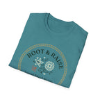 Local Food Starts With Flowers T-Shirt - Framed