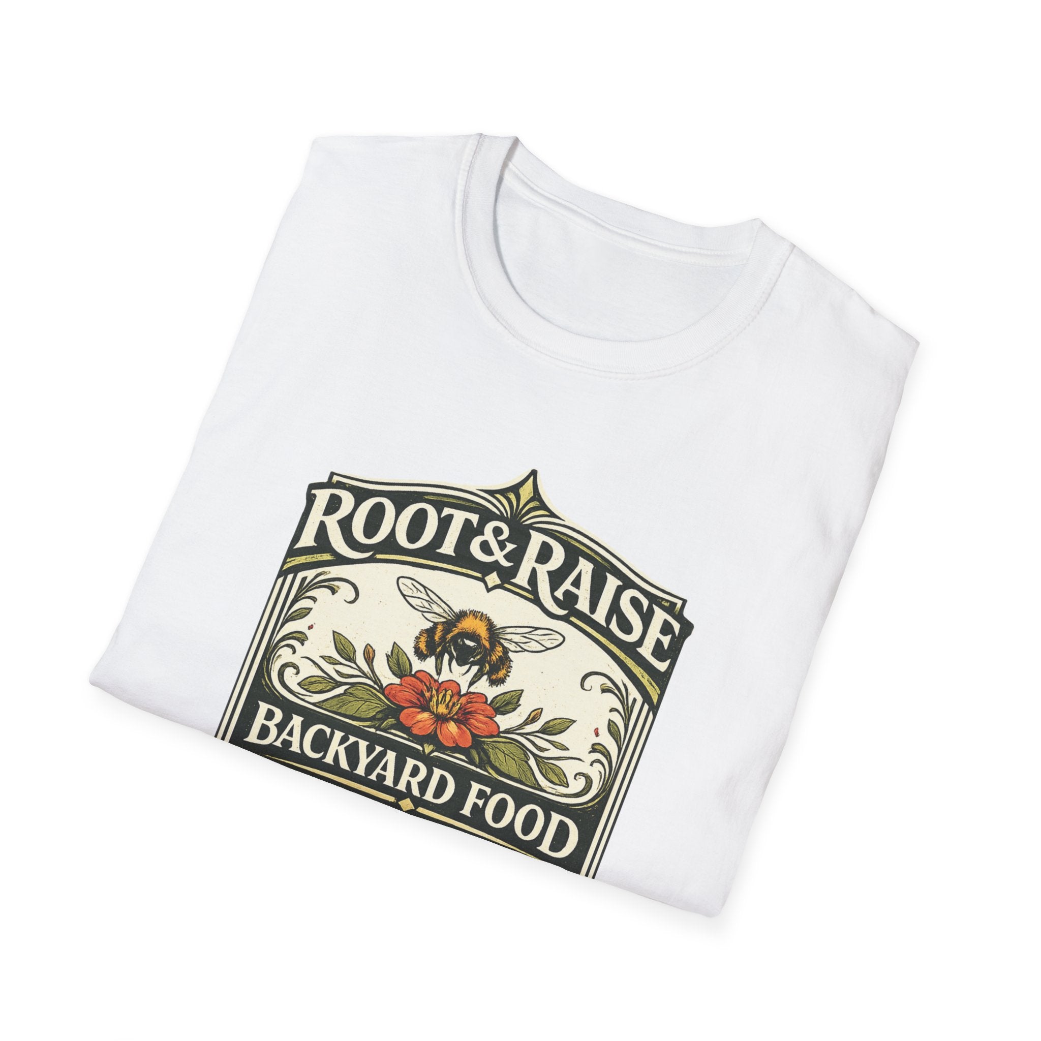Backyard Food Starts With Bees T-Shirt