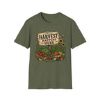 Harvest Happens Here Gardening T-Shirt