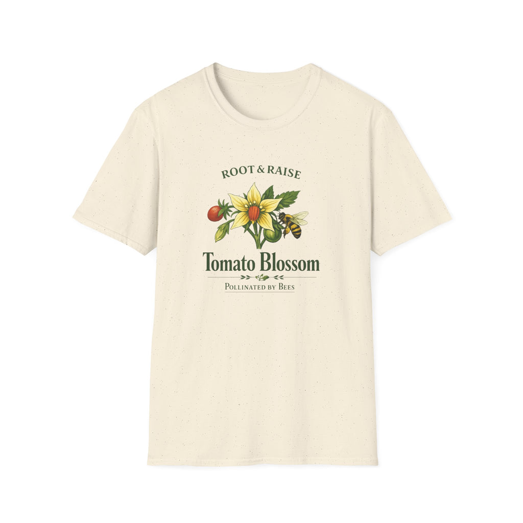 Tomato Blossom Pollinated By Bees T-Shirt