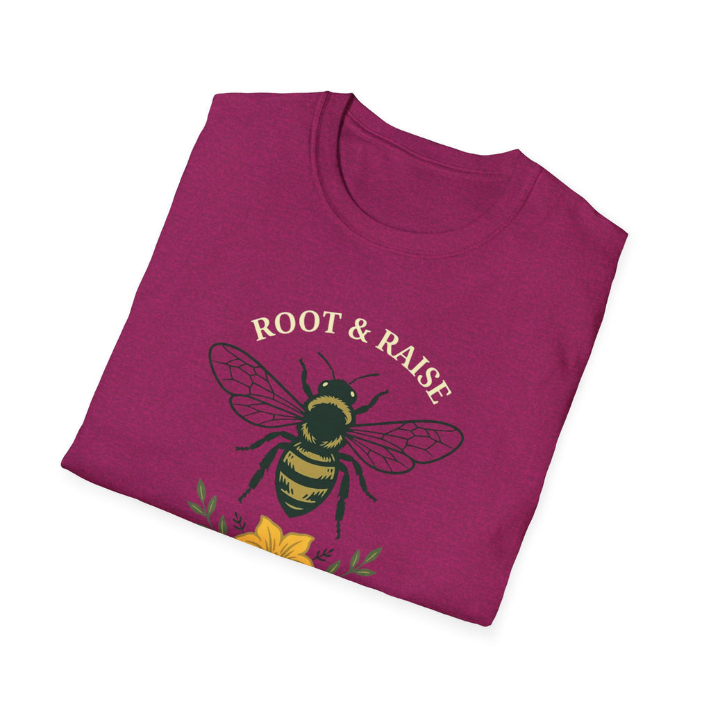 Bees Grow Our Food T-Shirt - Bold
