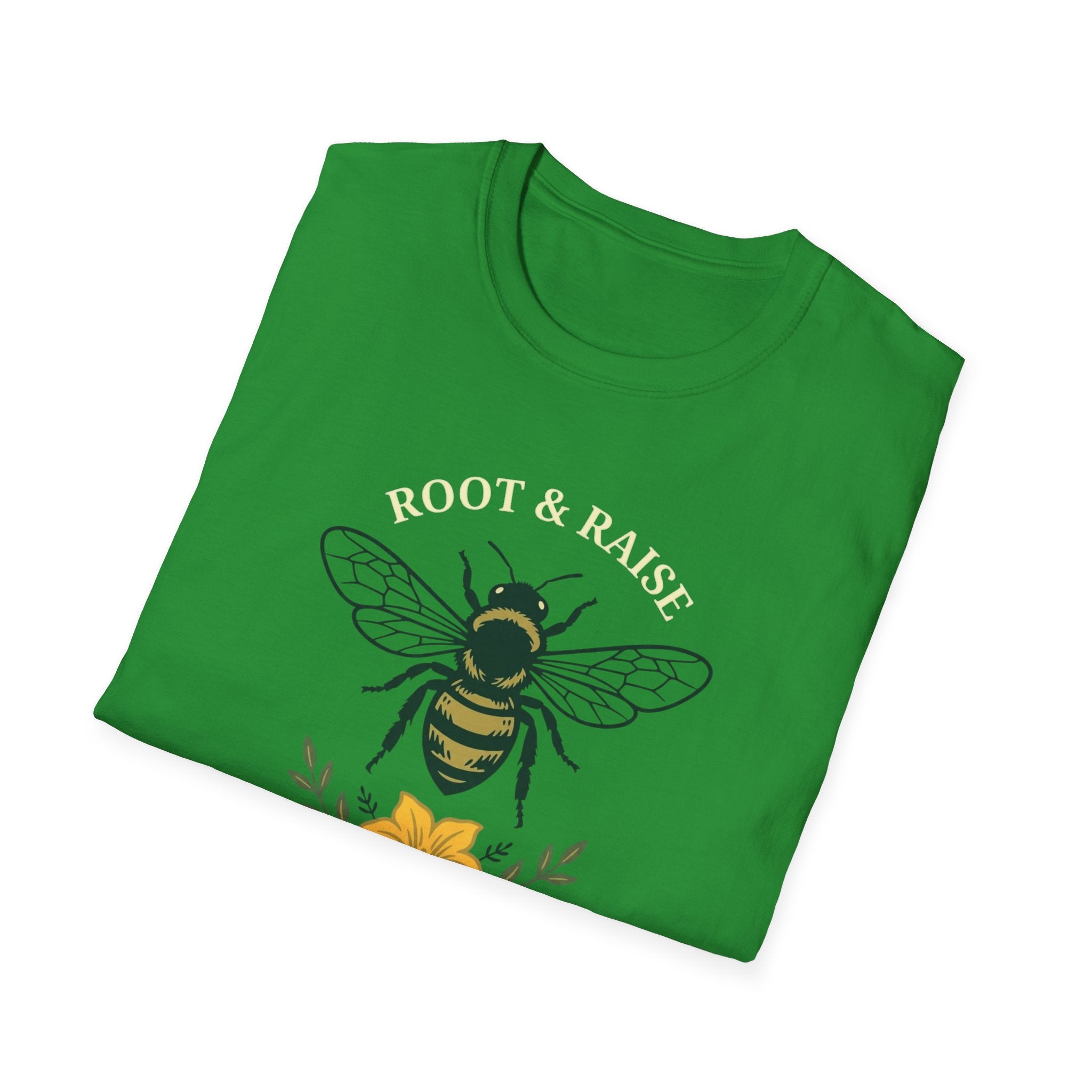 Bees Grow Our Food T-Shirt - Bold