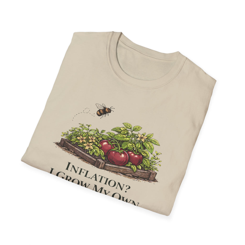 Inflation? I Grow My Own Tomatoes T-Shirt - Light