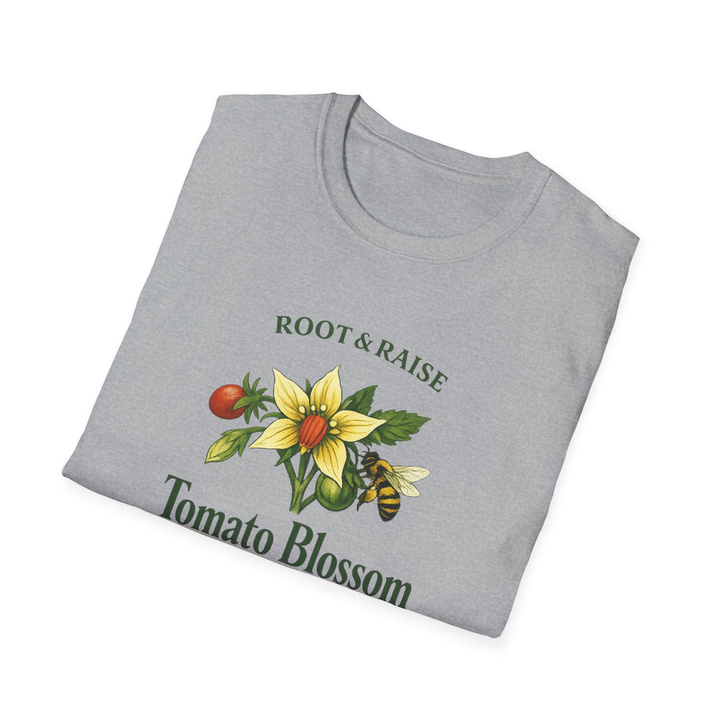 Tomato Blossom Pollinated By Bees T-Shirt