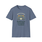 Pollinator Friendly Garden T-Shirt - Sketch
