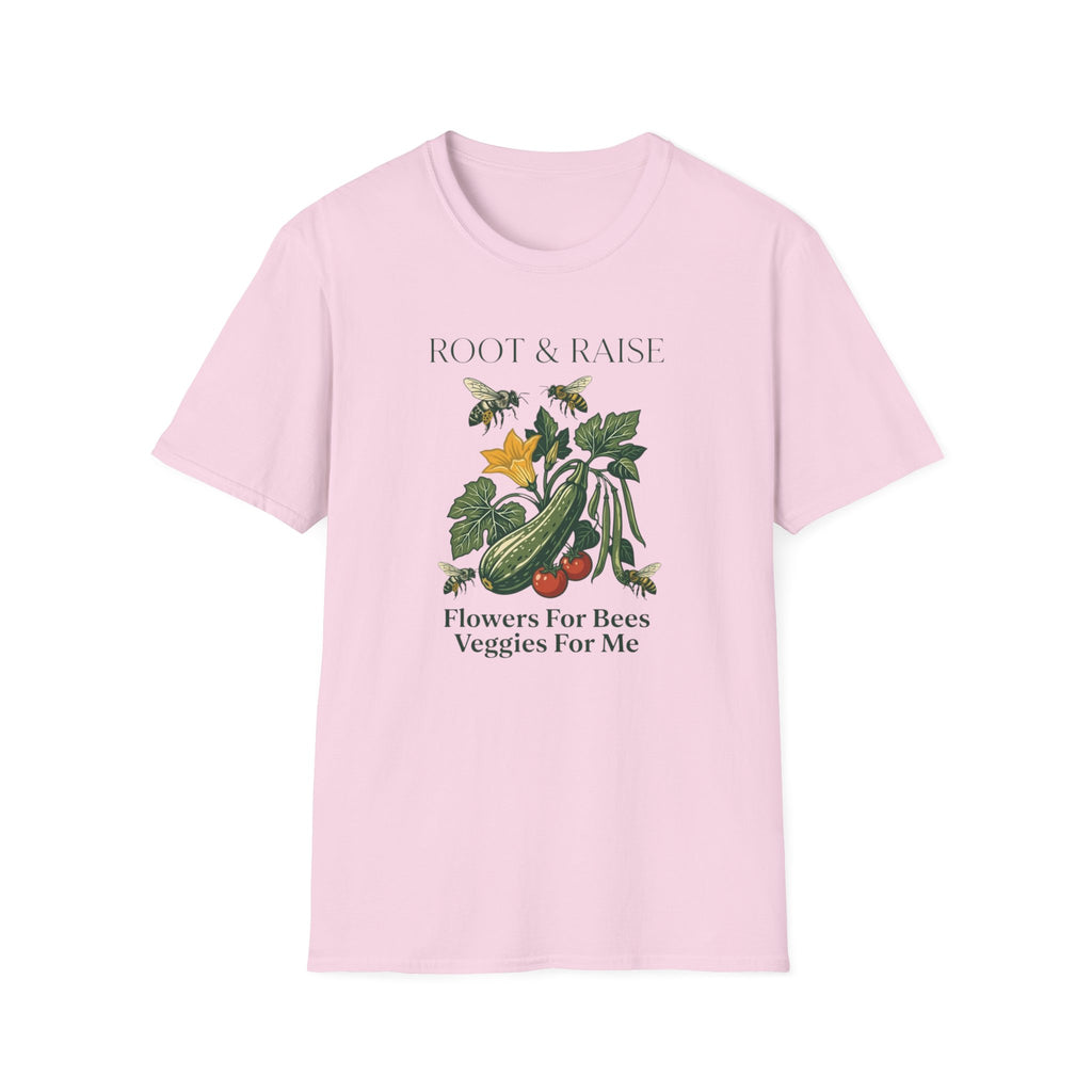 Flowers For Bees Veggies For Me T-Shirt