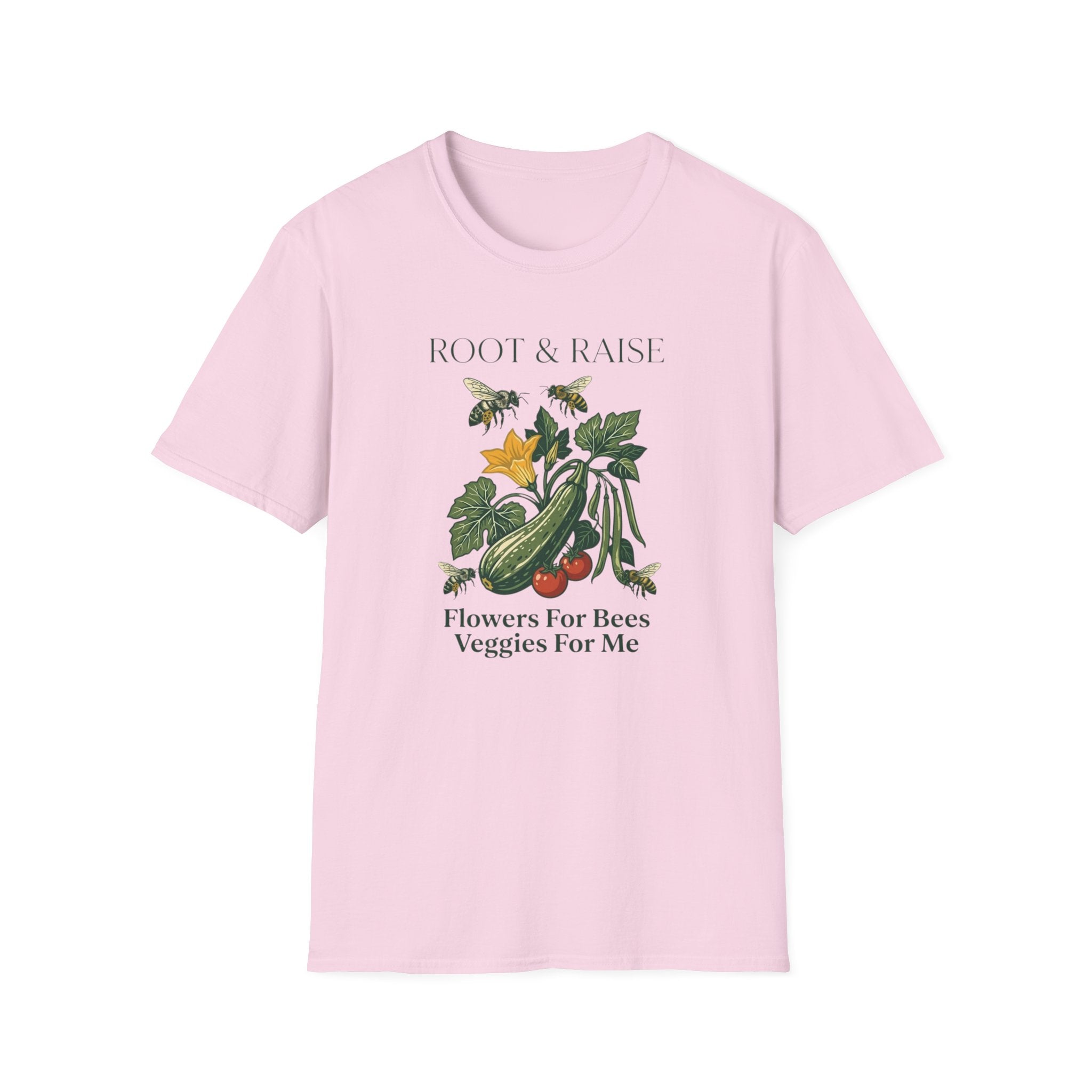 Flowers For Bees Veggies For Me T-Shirt