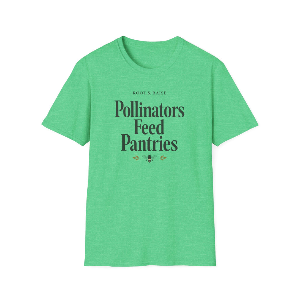 Pollinators Feed Pantries T-Shirt