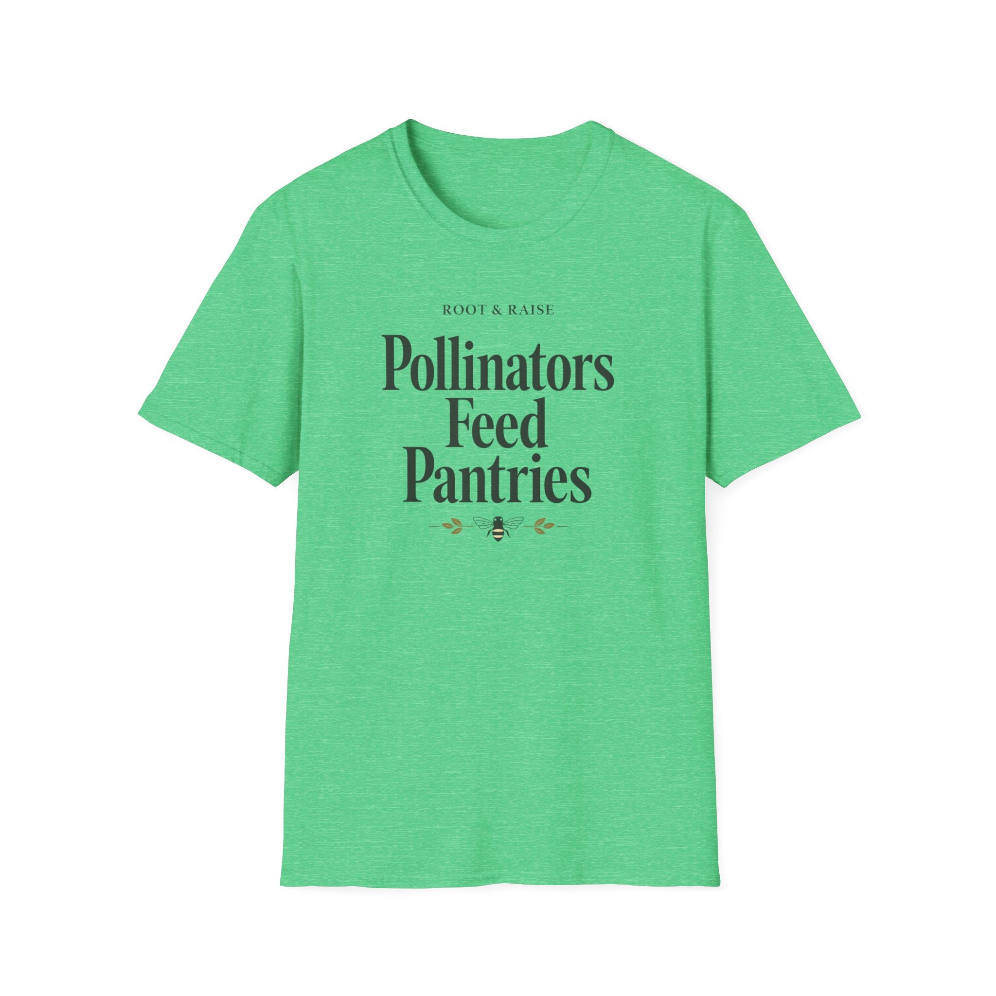 Pollinators Feed Pantries T-Shirt