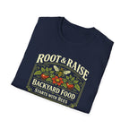 Backyard Food Starts With Bees T-Shirt - Vintage
