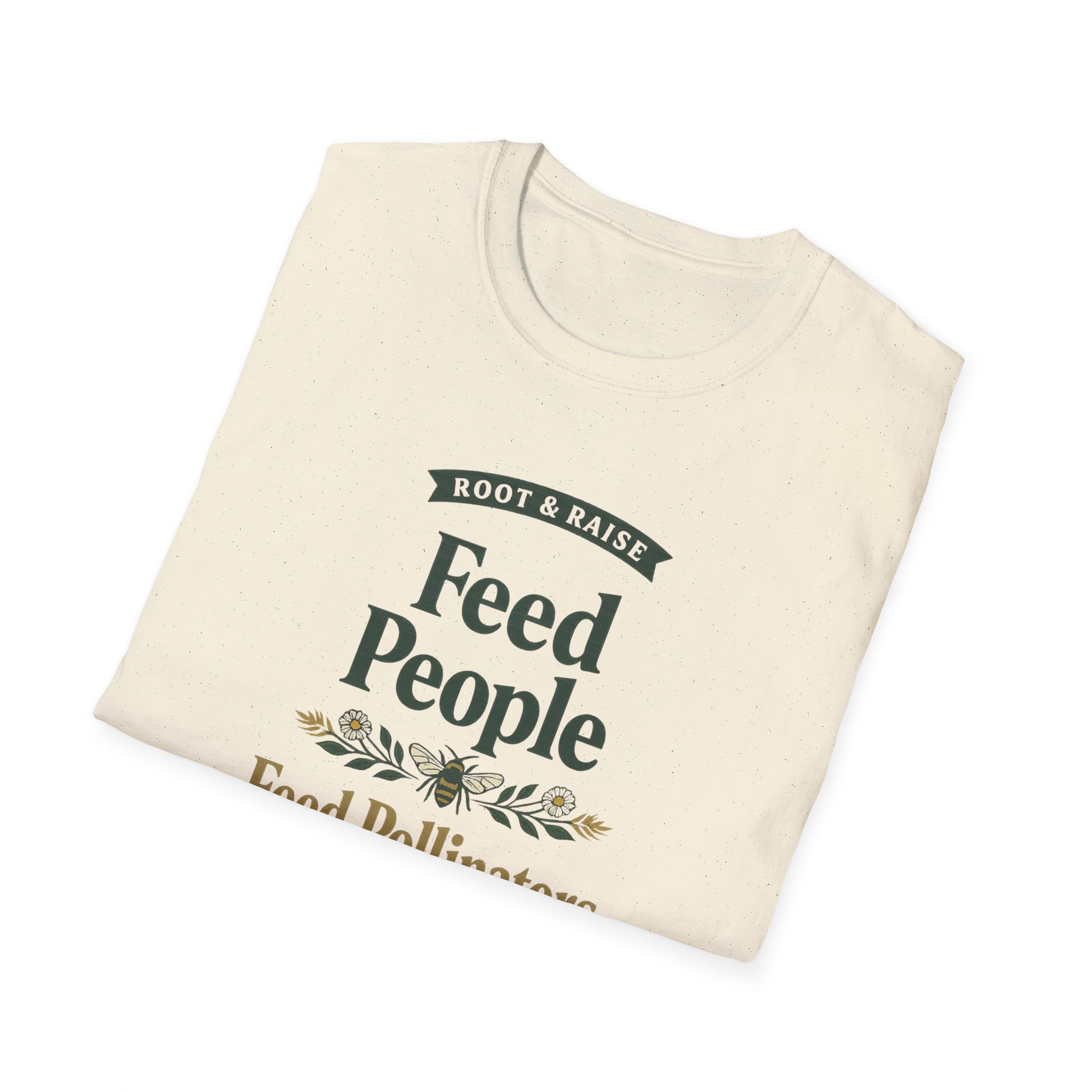 Feed People Feed Pollinators T-Shirt - Vintage
