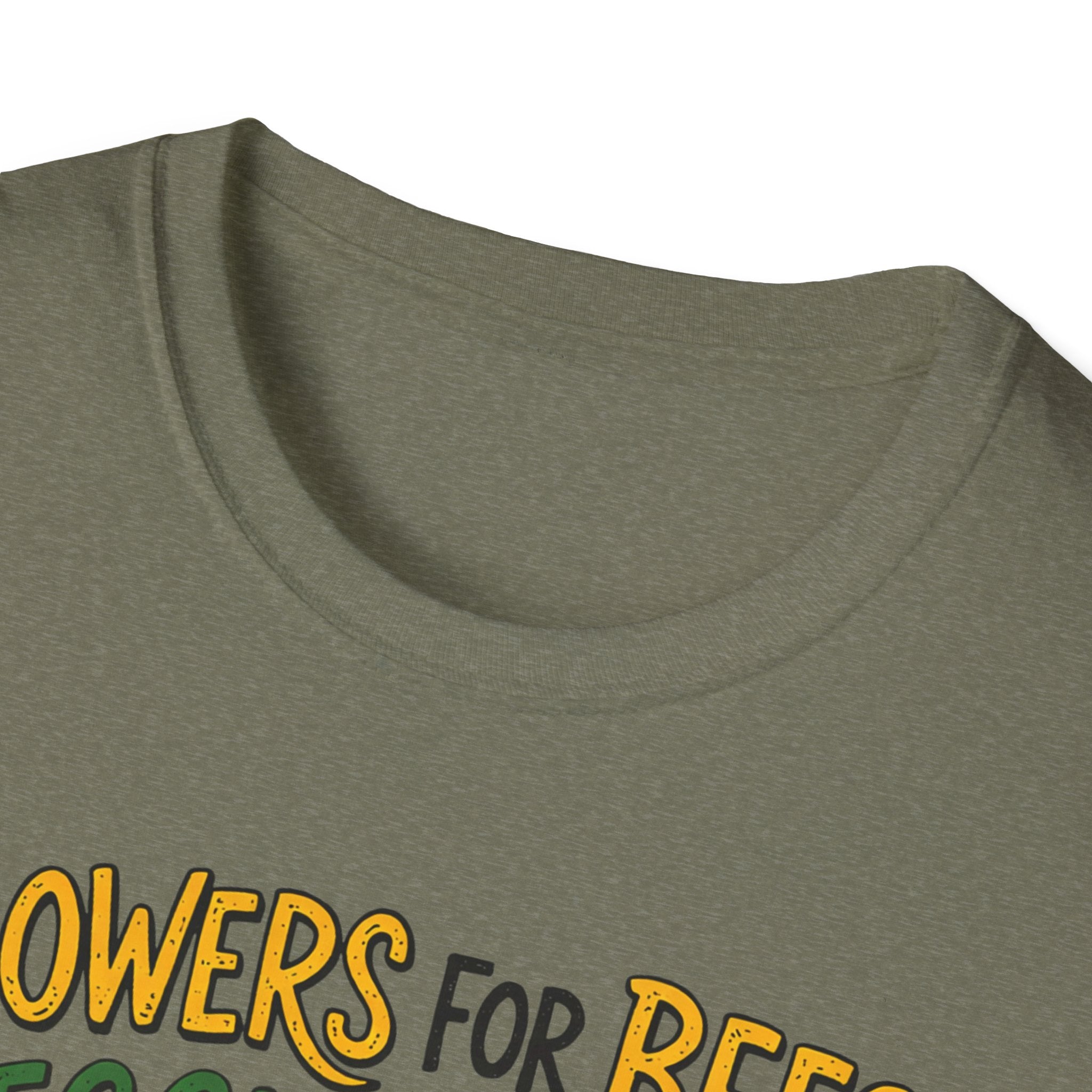Flowers For Bees Veggies For Me T-Shirt - Illustrated