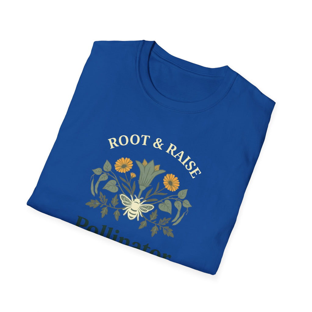 Pollinator Friendly Garden T-Shirt - Sketch