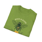 Bees Grow Our Food T-Shirt - Bold
