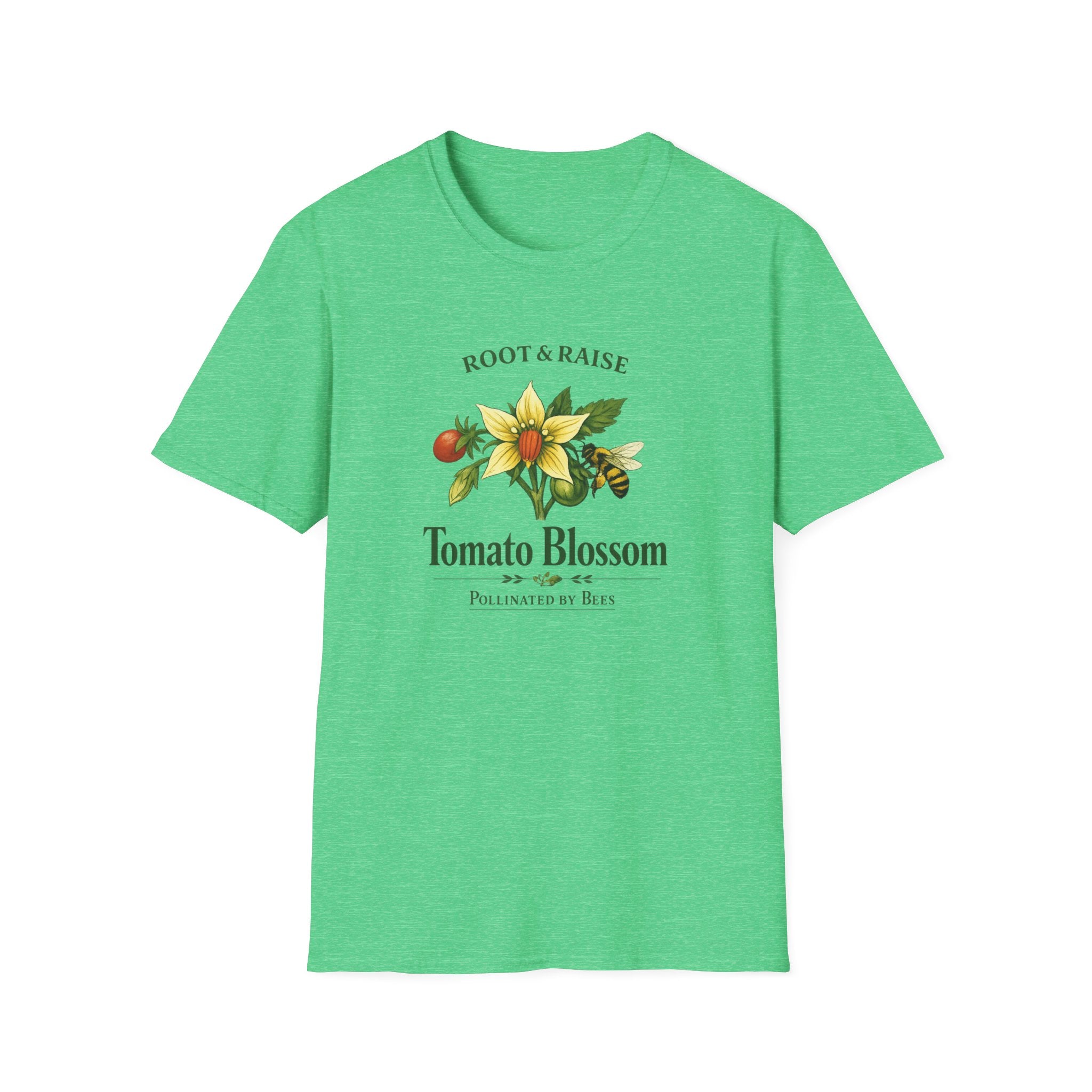 Tomato Blossom Pollinated By Bees T-Shirt