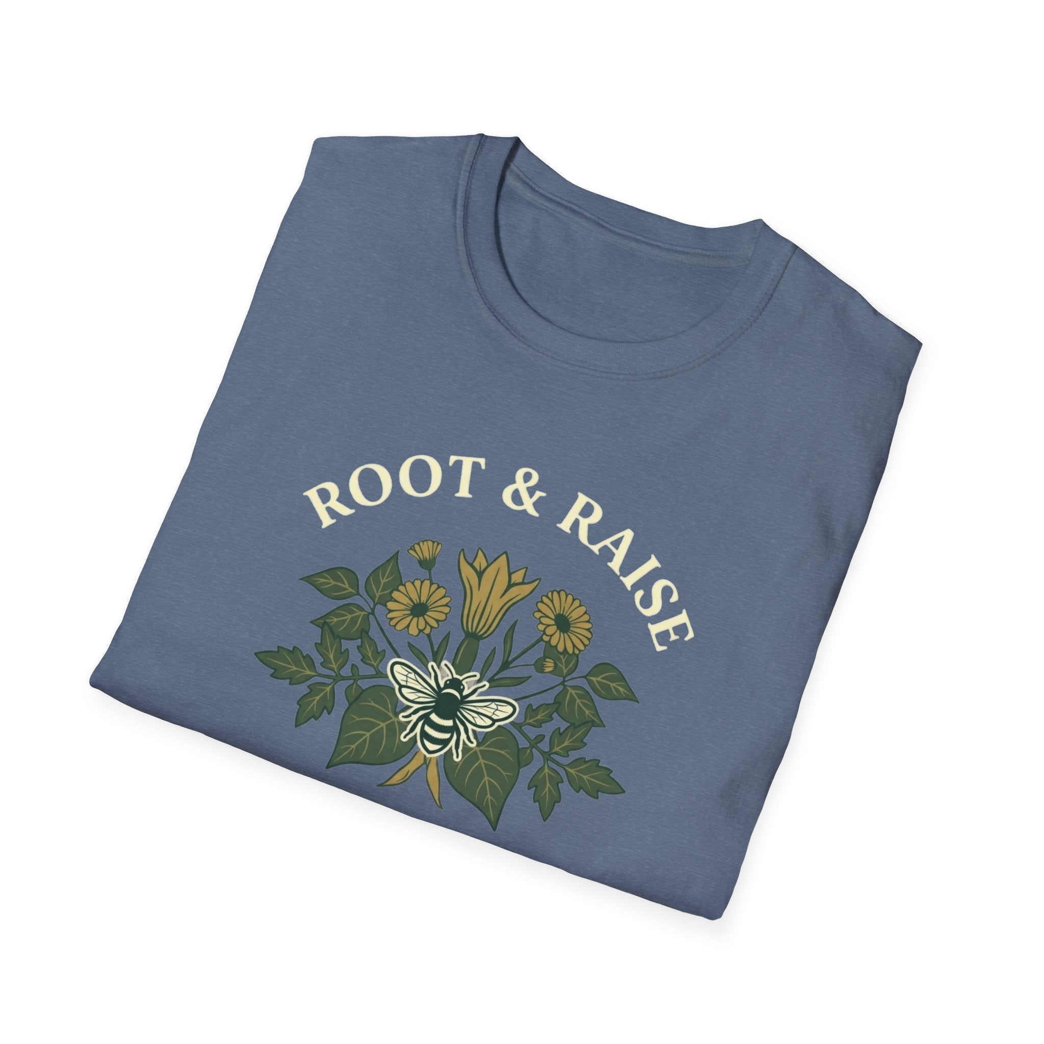 Garden For Food Garden For Bees T-Shirt - Illustrated