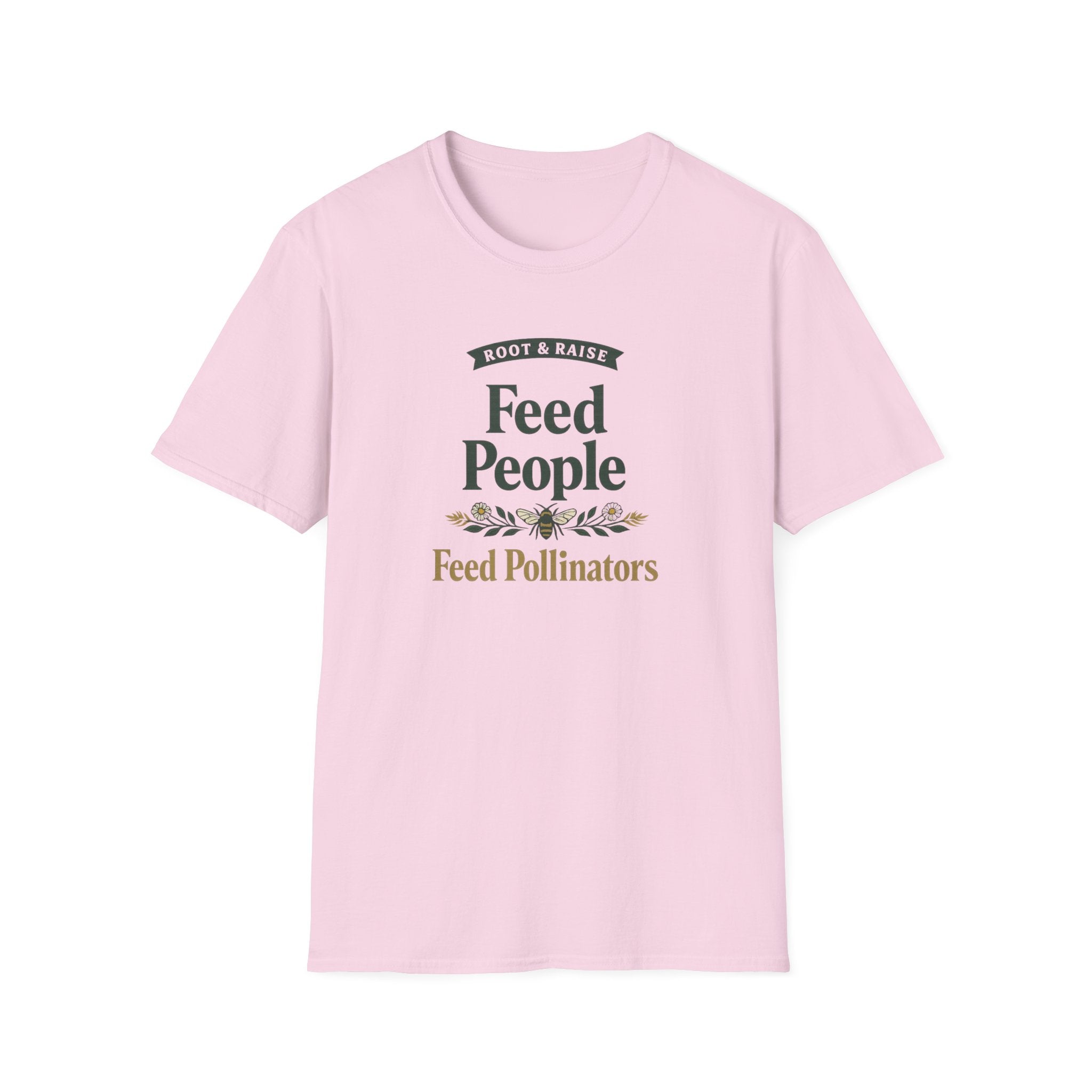 Feed People Feed Pollinators T-Shirt - Vintage