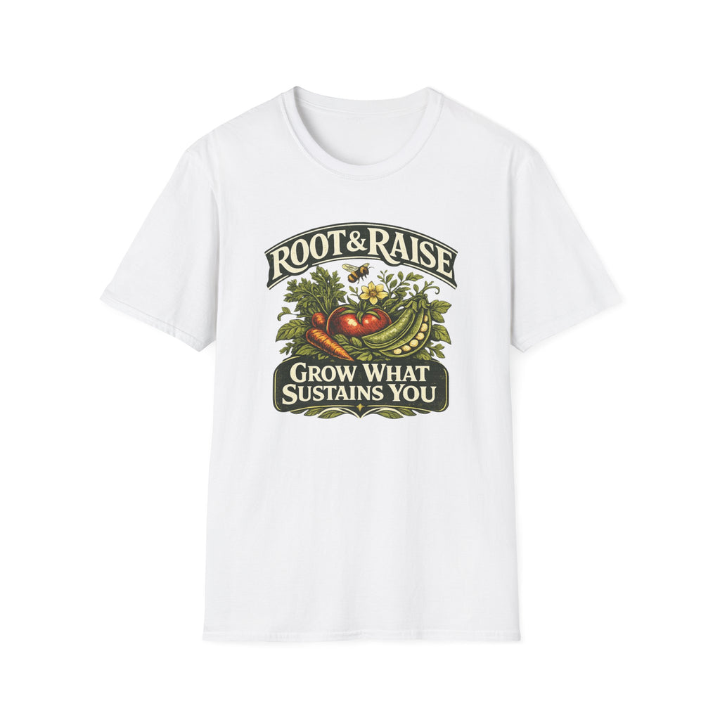 Grow What Sustains You T-Shirt - Illustrated