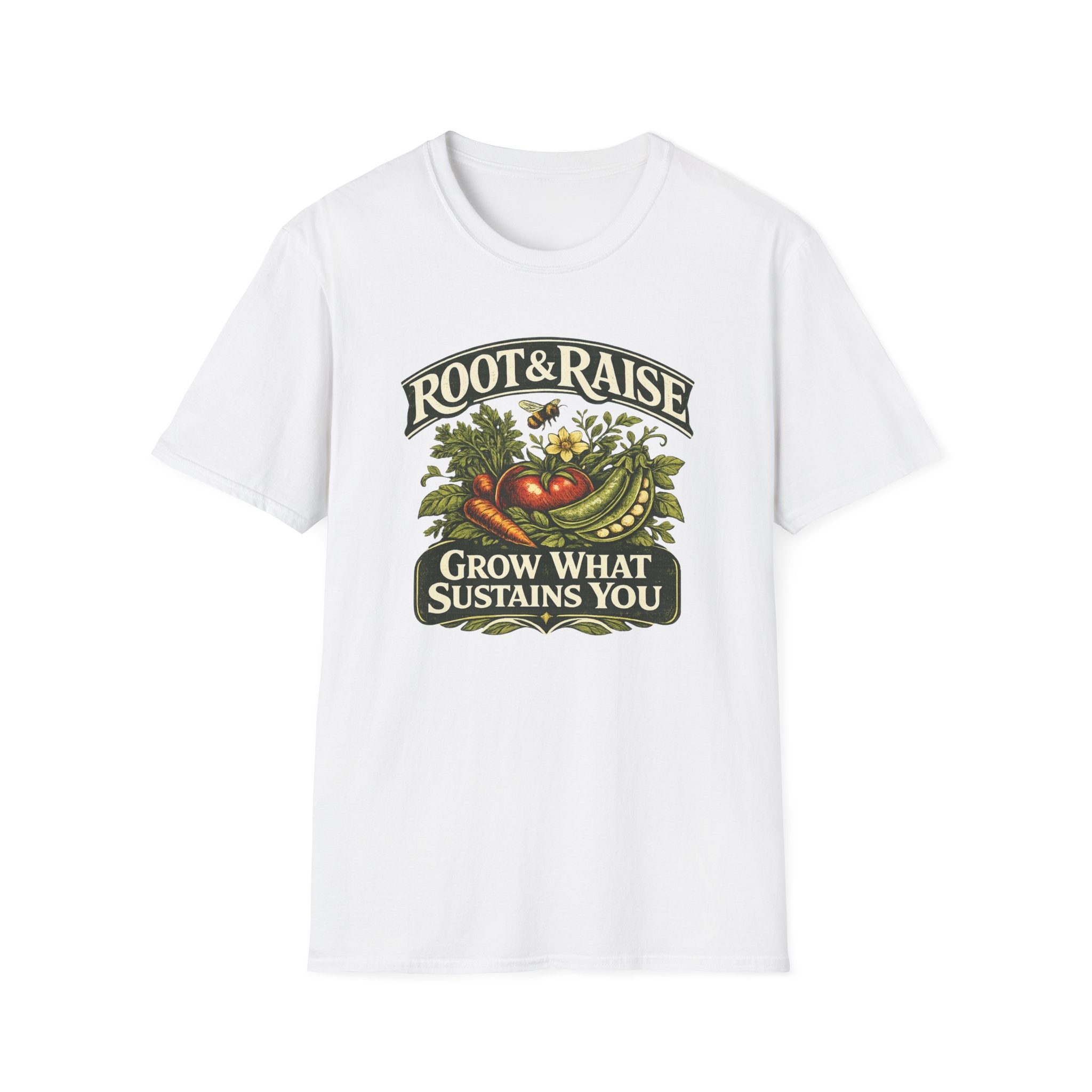 Grow What Sustains You T-Shirt - Illustrated