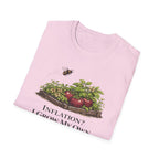 Inflation? I Grow My Own Tomatoes T-Shirt - Light