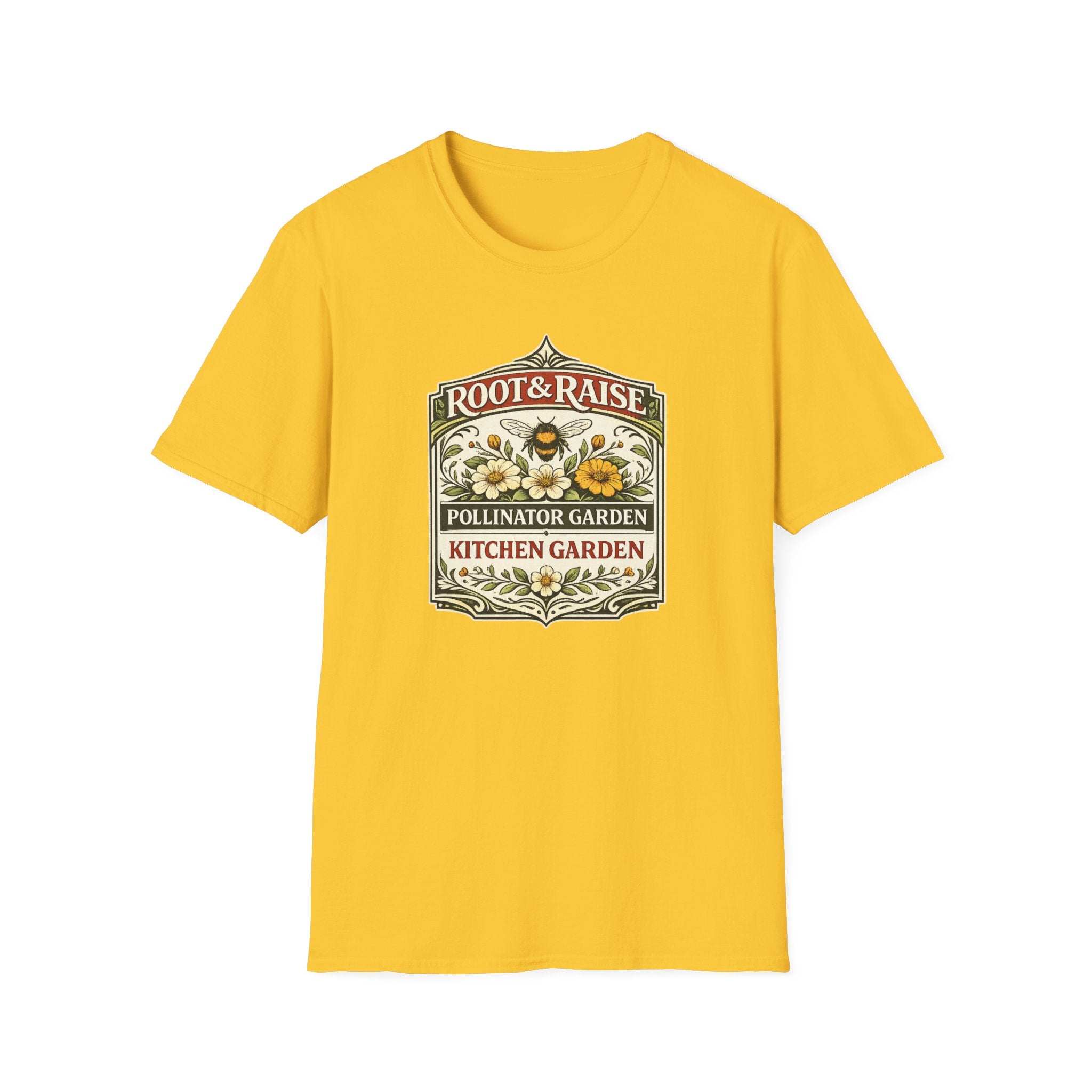 Pollinator Garden Kitchen Garden T-Shirt - Vintage