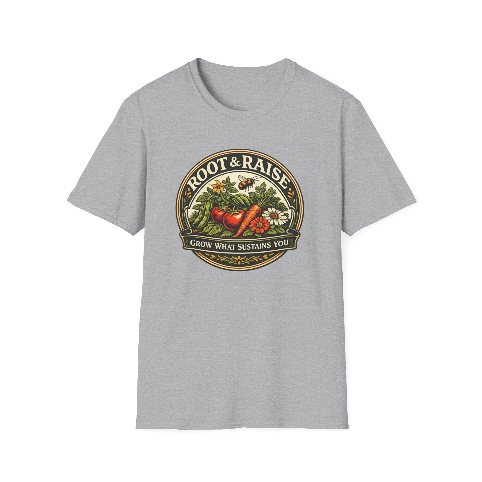 Grow What Sustains You T-Shirt - Vintage