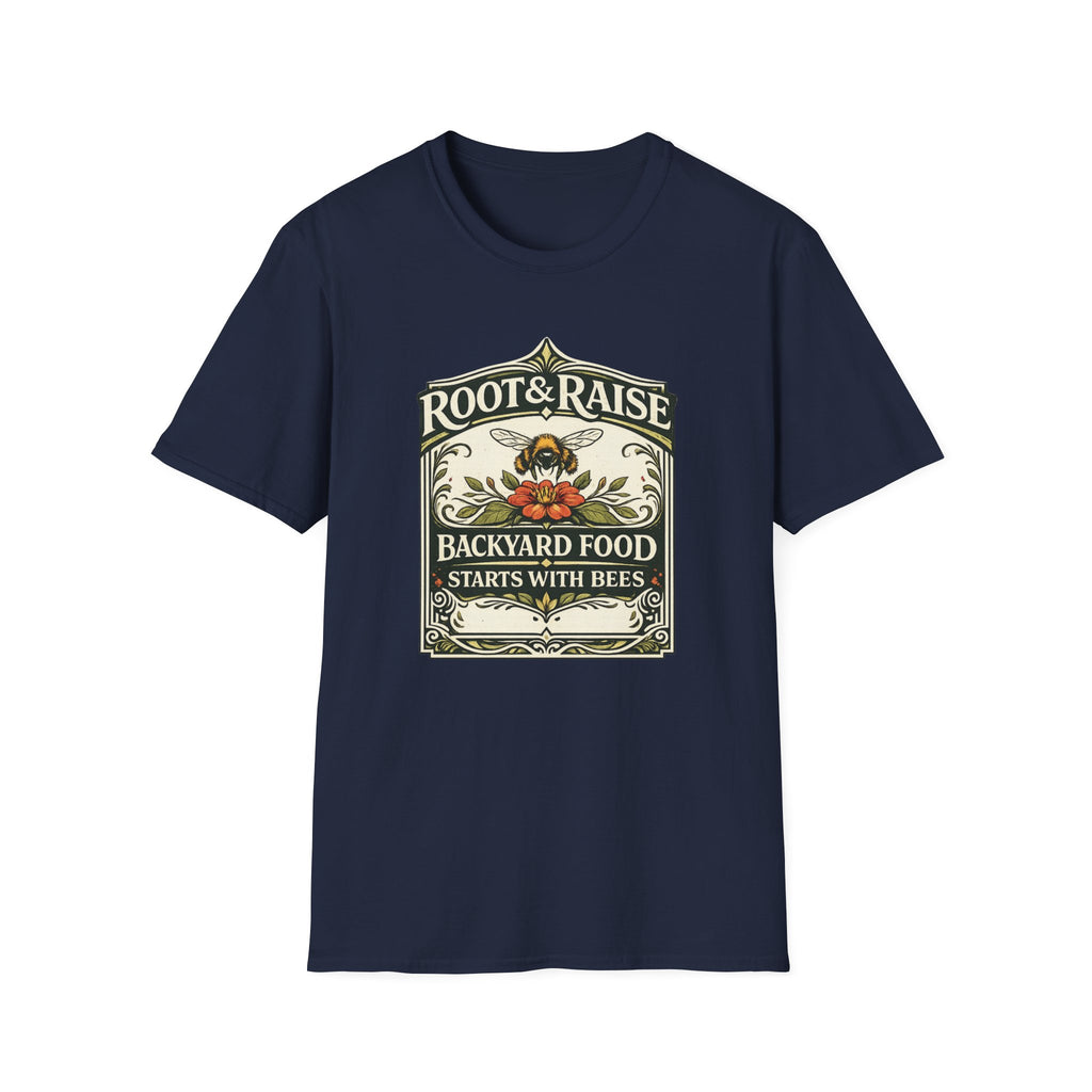 Backyard Food Starts With Bees T-Shirt