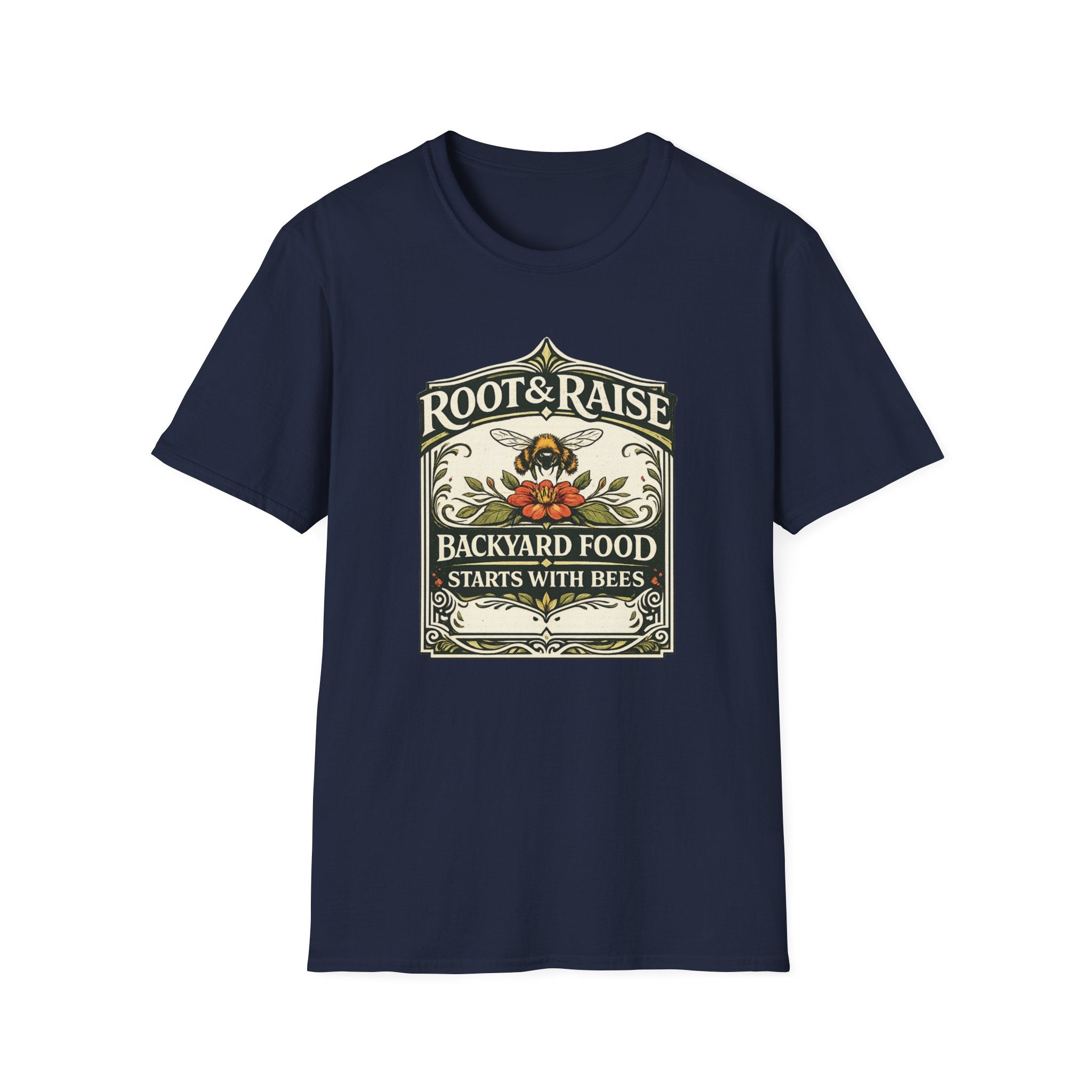 Backyard Food Starts With Bees T-Shirt
