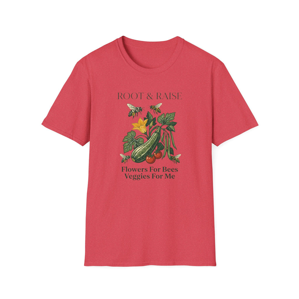Flowers For Bees Veggies For Me T-Shirt