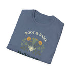 Pollinator Friendly Garden T-Shirt - Sketch