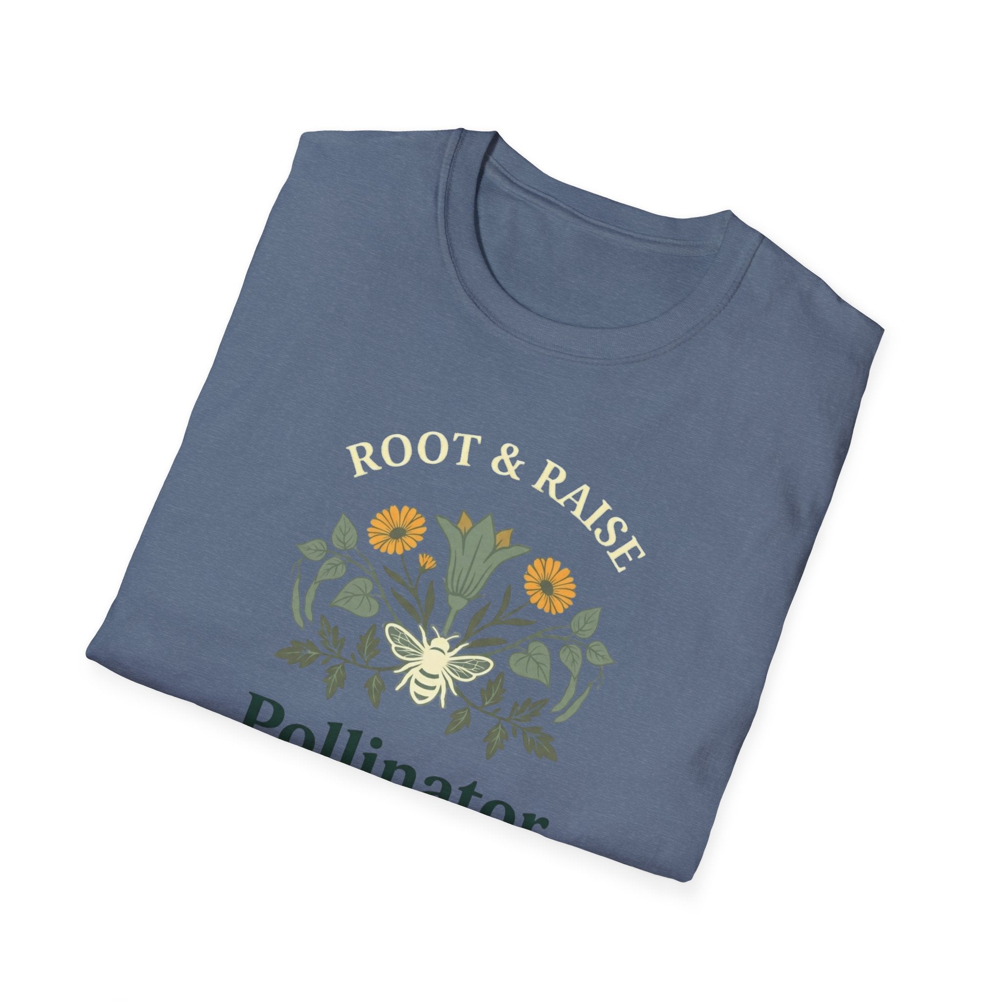 Pollinator Friendly Garden T-Shirt - Sketch