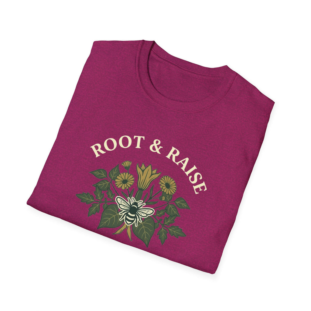Garden For Food Garden For Bees T-Shirt - Illustrated