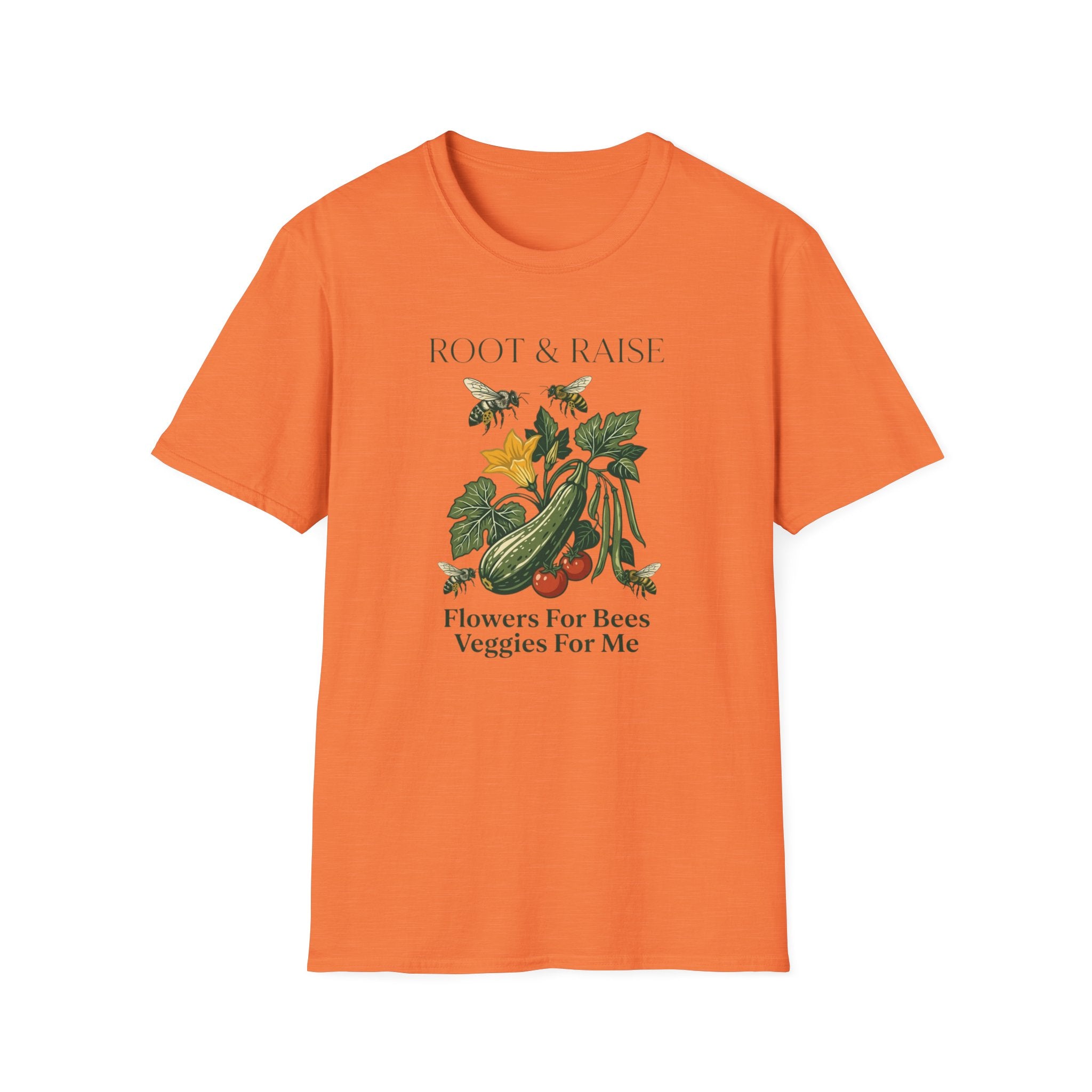 Flowers For Bees Veggies For Me T-Shirt