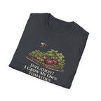 Inflation? I Grow My Own Tomatoes T-Shirt - Dark