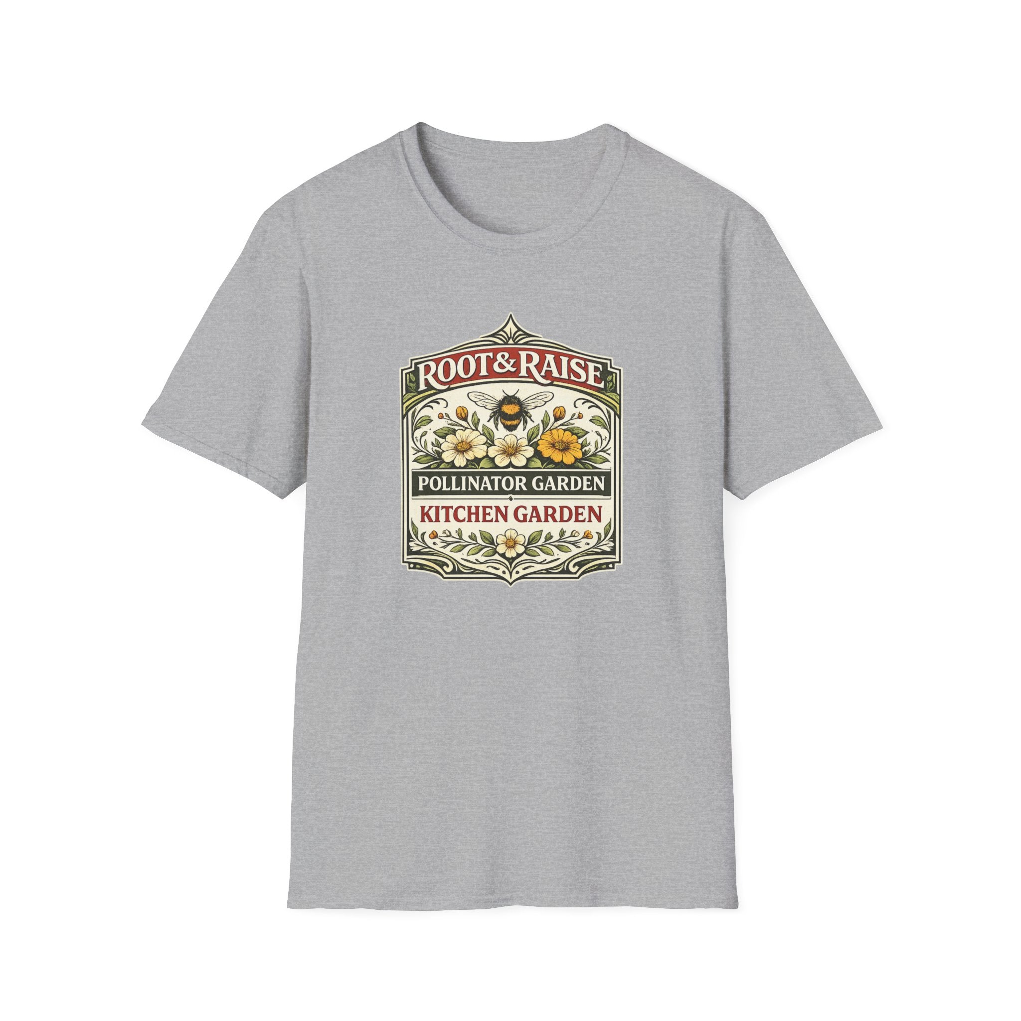 Pollinator Garden Kitchen Garden T-Shirt - Vintage