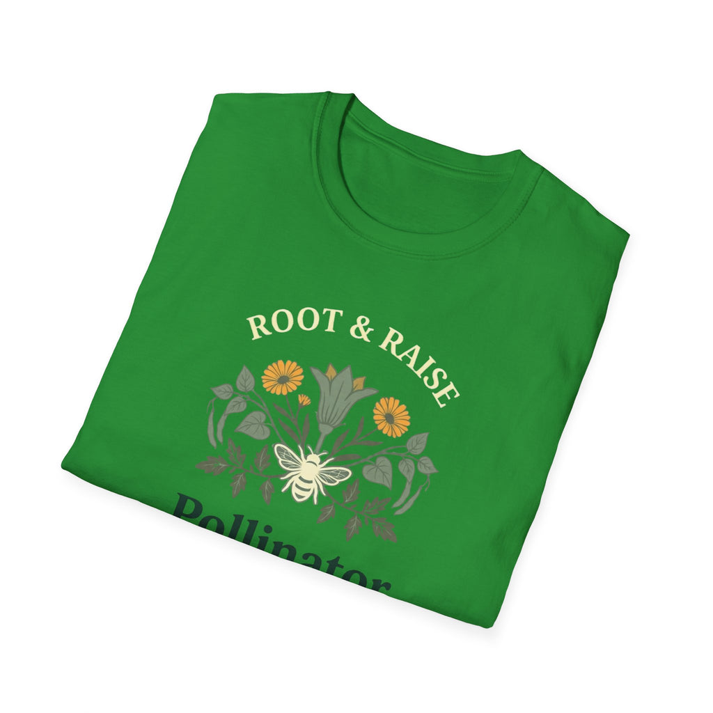 Pollinator Friendly Garden T-Shirt - Sketch