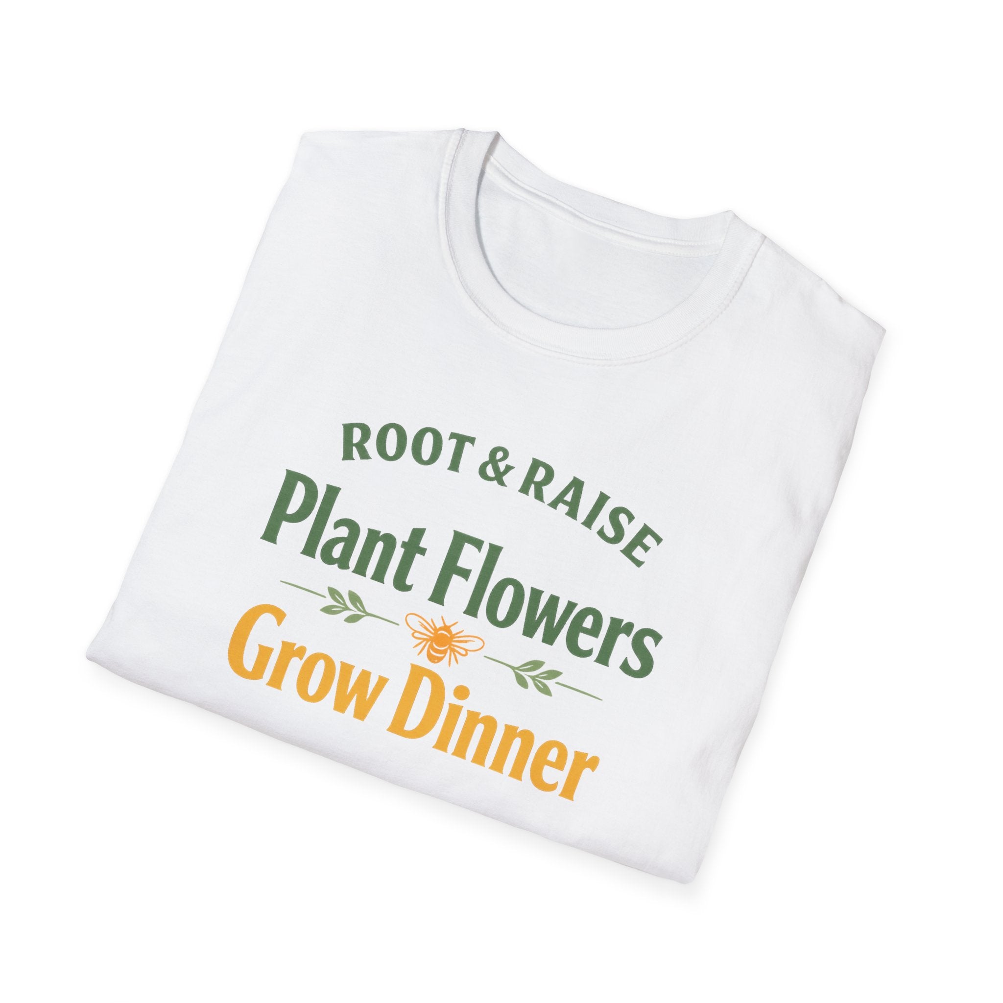 Plant Flowers Grow Dinner T-Shirt