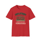 Inflation? I Grow My Own Tomatoes T-Shirt - Ridiculous Dark