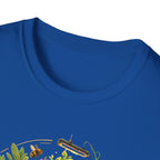 Root and Raise Logo Grow Harvest Repeat T-Shirt
