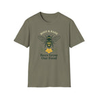 Bees Grow Our Food T-Shirt - Bold