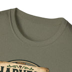 Harvest Happens Here Gardening T-Shirt