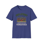 Inflation? I Grow My Own Tomatoes T-Shirt - Ridiculous Dark