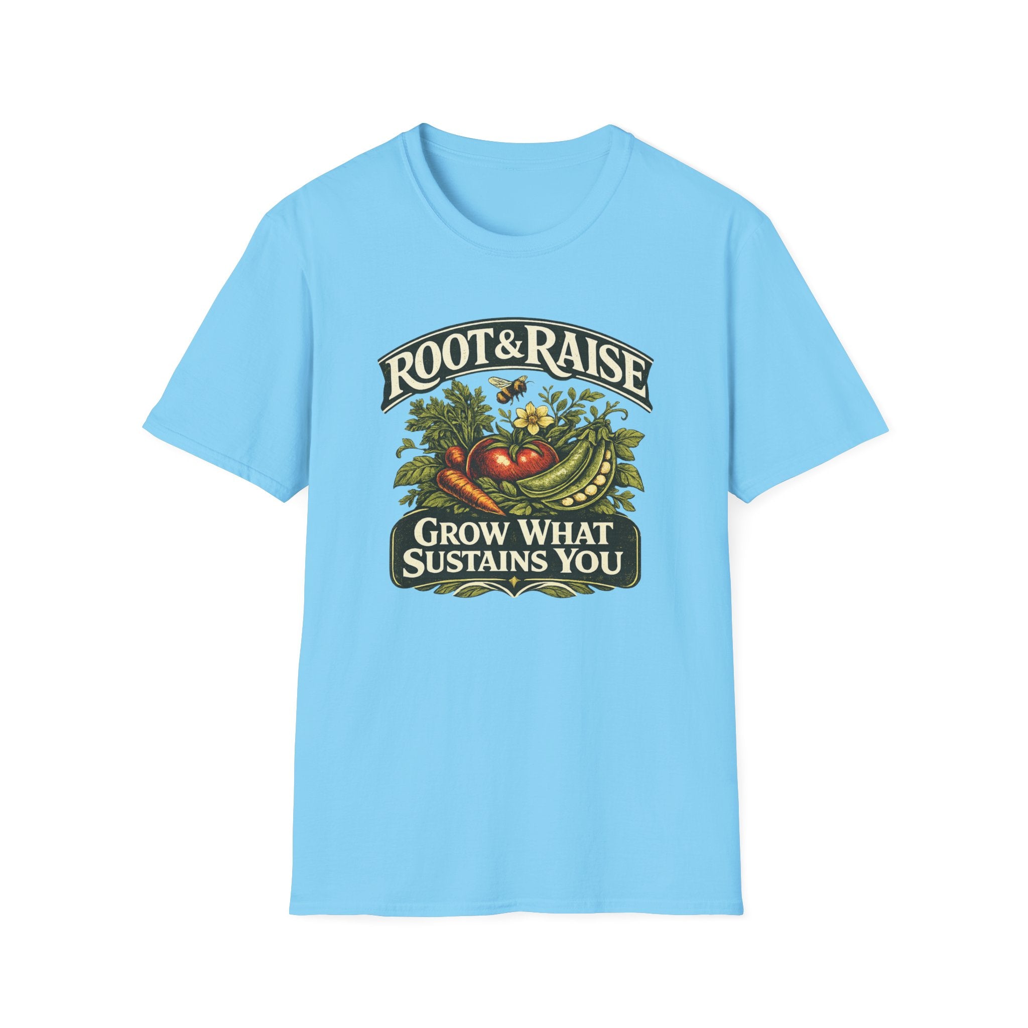 Grow What Sustains You T-Shirt - Illustrated