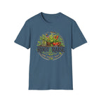 Root and Raise Logo Grow Harvest Repeat T-Shirt