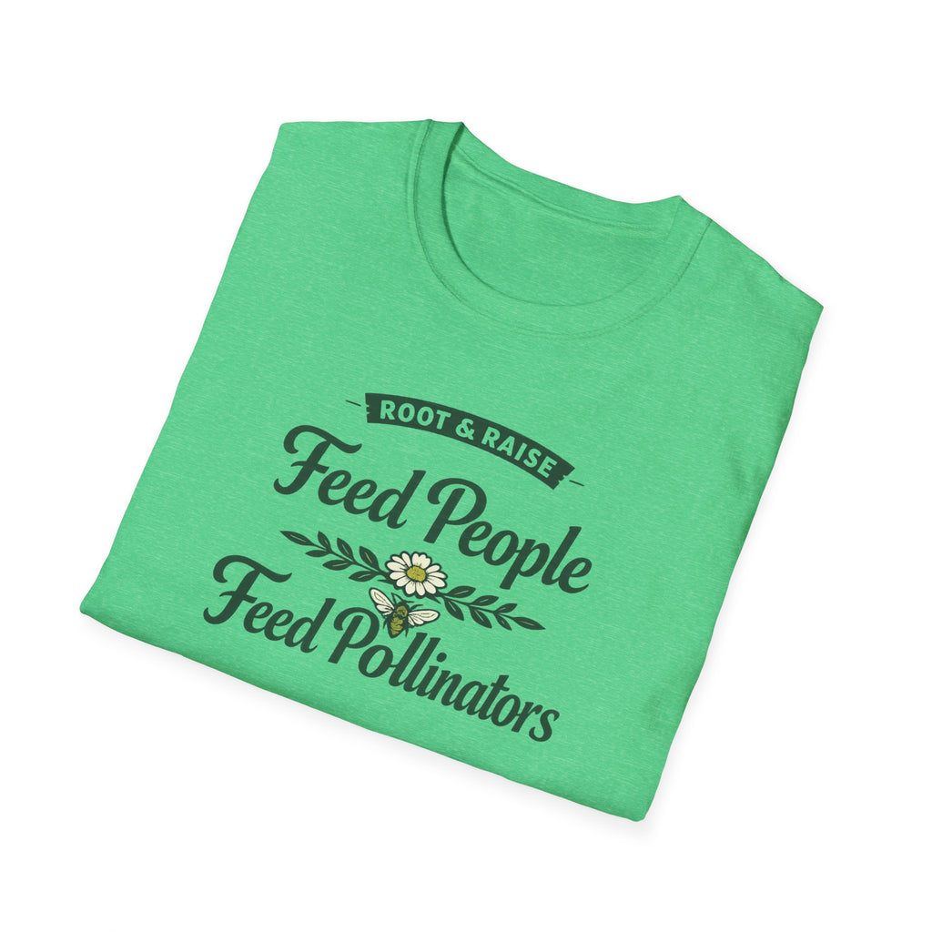 Feed People Feed Pollinators T-Shirt - Heirloom